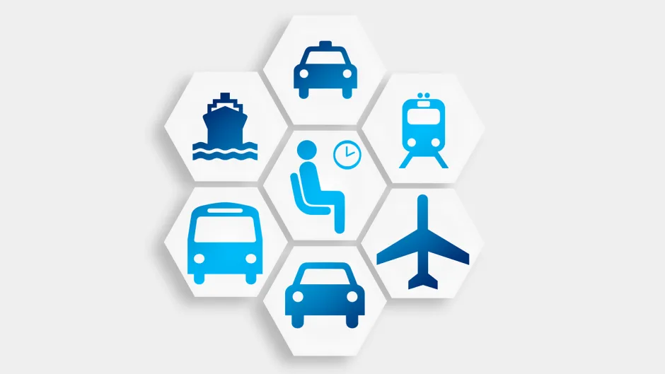 Illustration Verkehrsmittel